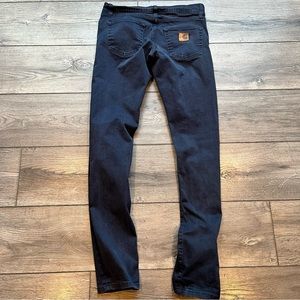 Carhartt WIP Navy Skinny Jeans
